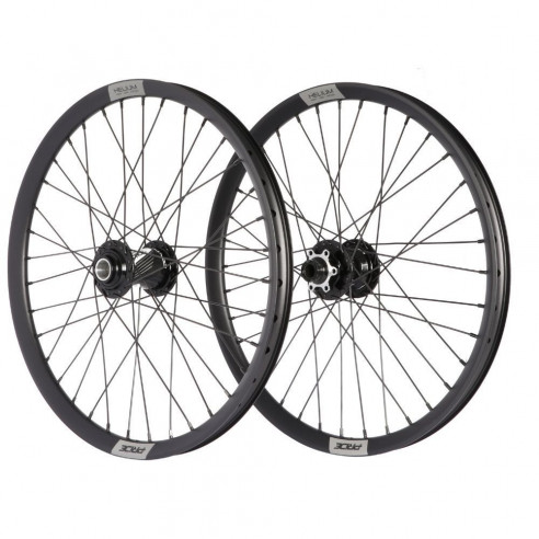 Roues 20" (406) Pride Control V2 Black 15mm - Helium M21 Disque