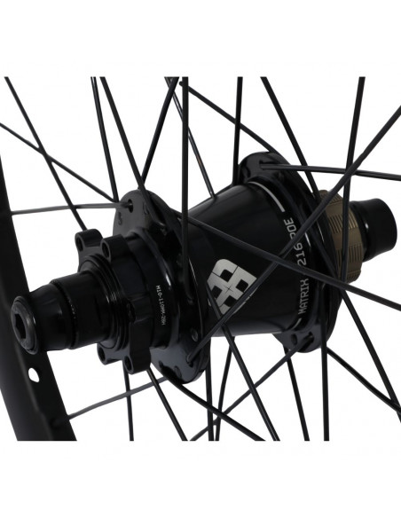Roues 20" (451) Pride Wave Matt Black - Matrix 10/10mm - Black