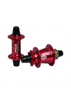 Moyeux Pride Matrix Splash Red/Black - 10/10mm - 28H