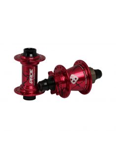Pride Matrix Hubs Splash Red/Black - 20/10mm - 36H