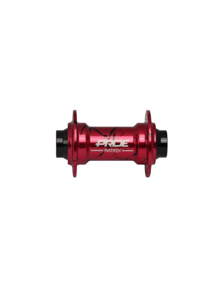Pride Matrix Hubs Splash Red/Black - 20/10mm - 36H