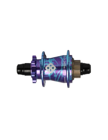 Moyeux Pride Matrix Splash Blue/Purple - 20/10mm - 36H