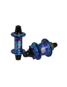 Moyeux Pride Matrix Splash Blue/Purple - 10/10mm - 28H